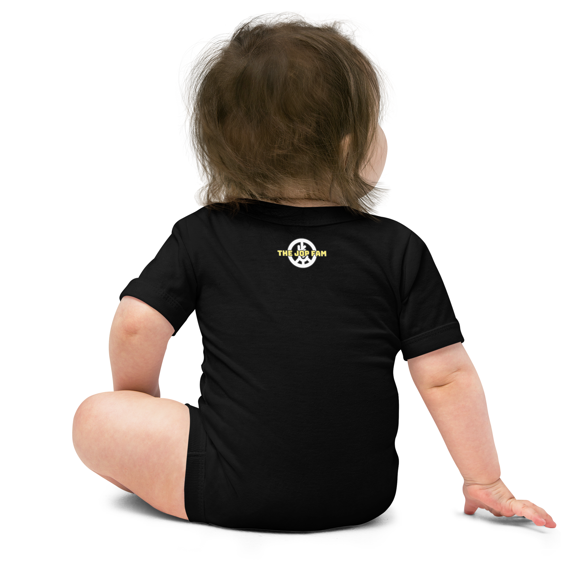 THE JOP FAM BABY JUMPSUIT (BLACK EDITION)