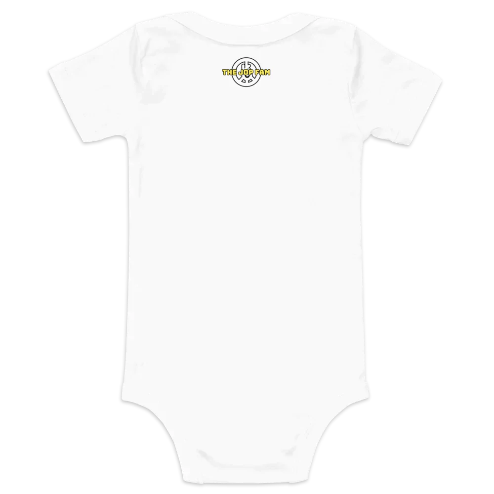 THE JOP FAM BABY JUMPSUIT (WHITE EDITION)