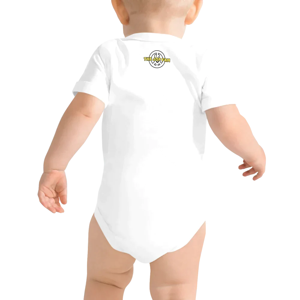 THE JOP FAM BABY JUMPSUIT (WHITE EDITION)