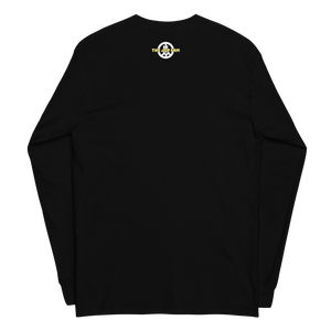 TO THE MOON MEN'S LONG SLEEVE TEE (SPACE BLACK)