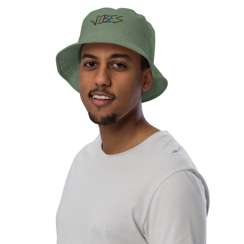 CHILLL VIBES BUCKET HAT (DILL GREEN)