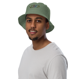 CHILLL VIBES BUCKET HAT (DILL GREEN)