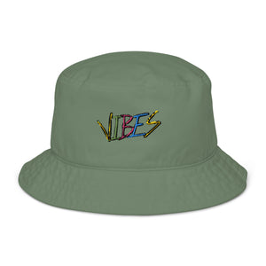 CHILLL VIBES BUCKET HAT (DILL GREEN)