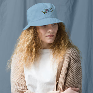 CHILL VIBES BUCKET HAT (SLATE BLUE)