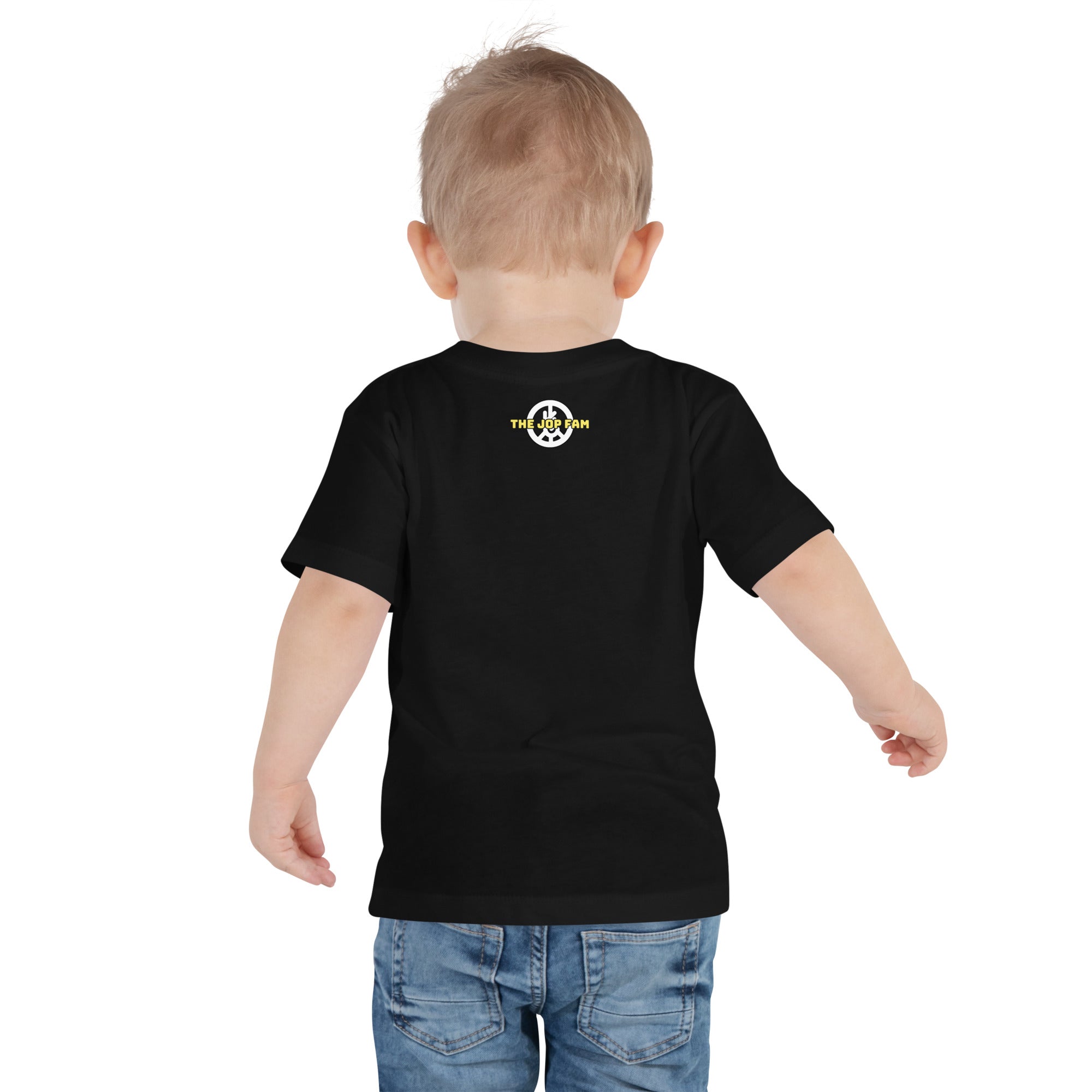 THE JOP FAM TODDLER SHORT SLEEVE TEE (BLACK EDITION)