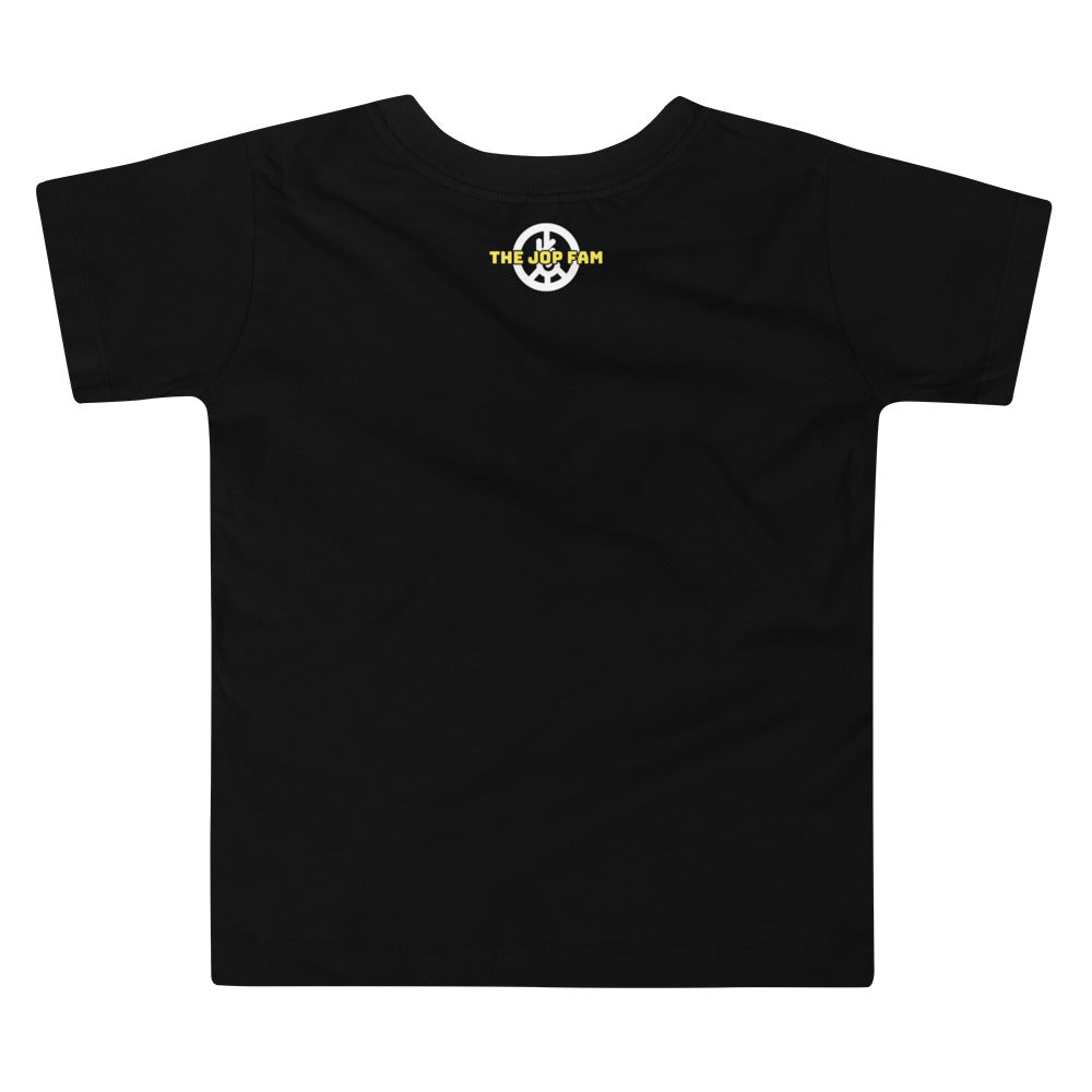 THE JOP FAM TODDLER SHORT SLEEVE TEE (BLACK EDITION)