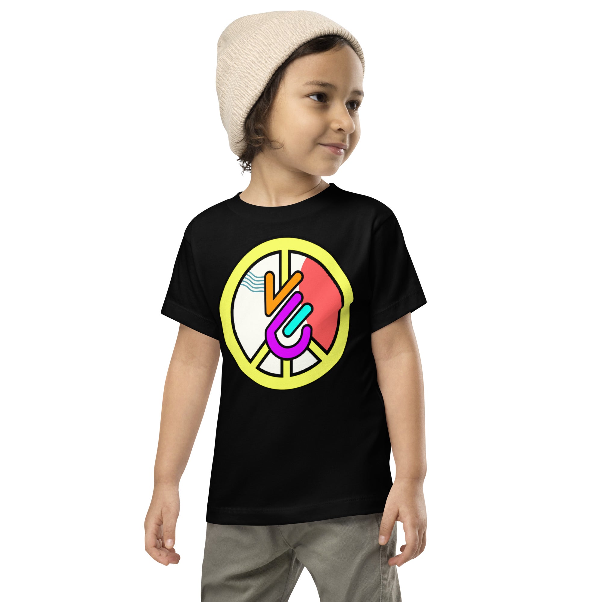 THE JOP FAM TODDLER SHORT SLEEVE TEE (BLACK EDITION)