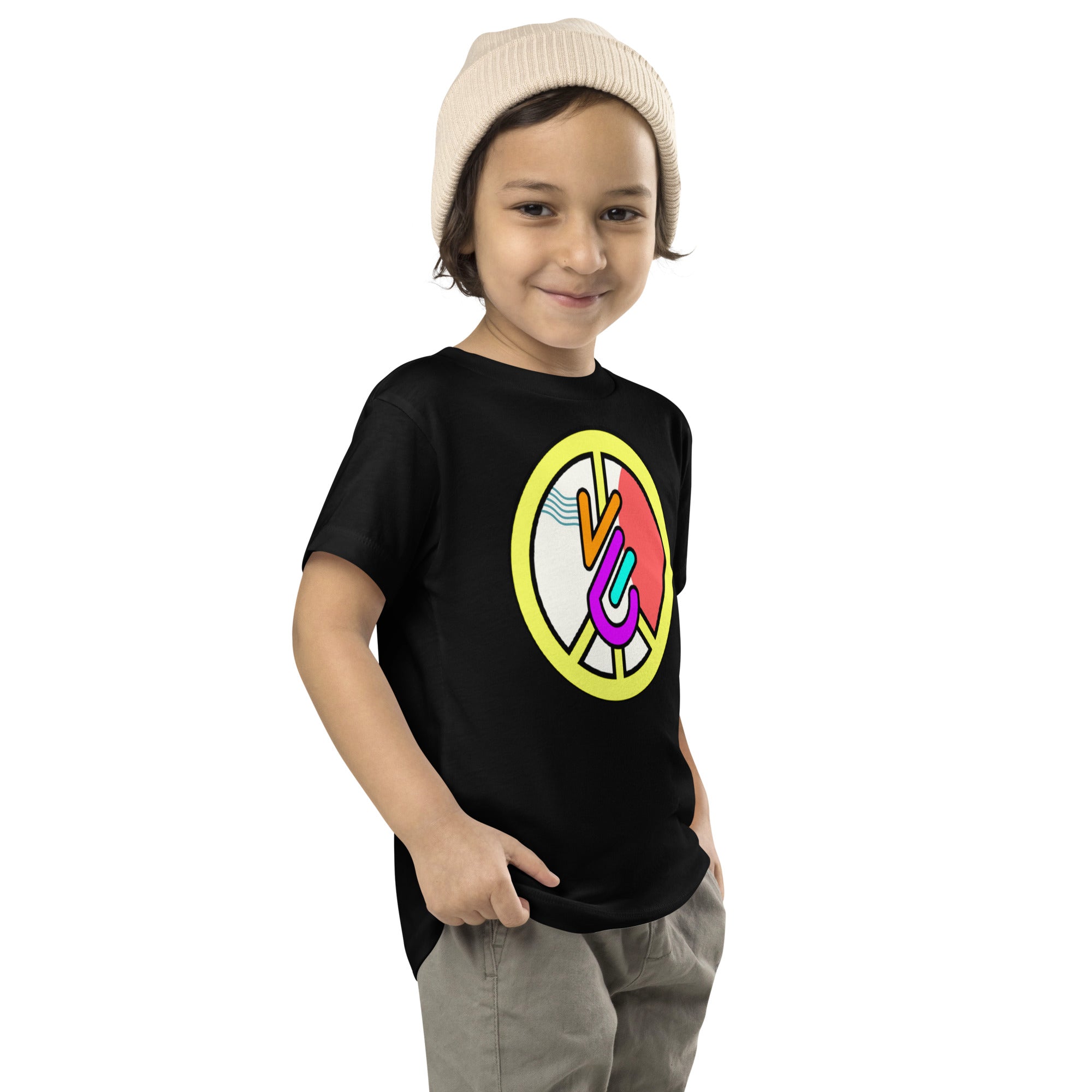 THE JOP FAM TODDLER SHORT SLEEVE TEE (BLACK EDITION)