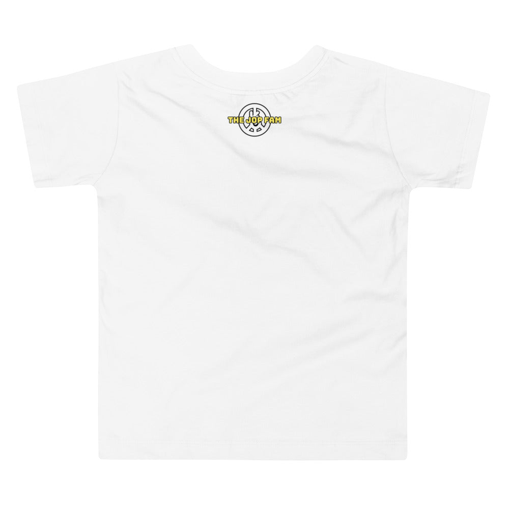 THE JOP FAM TODDLER SHORT SLEEVE TEE (WHITE EDITION)