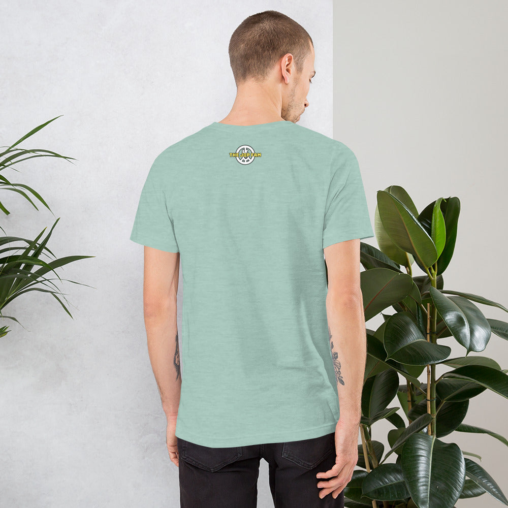 THE JOP FAM MEN'S T-SHIRT (GALAXY GREEN)